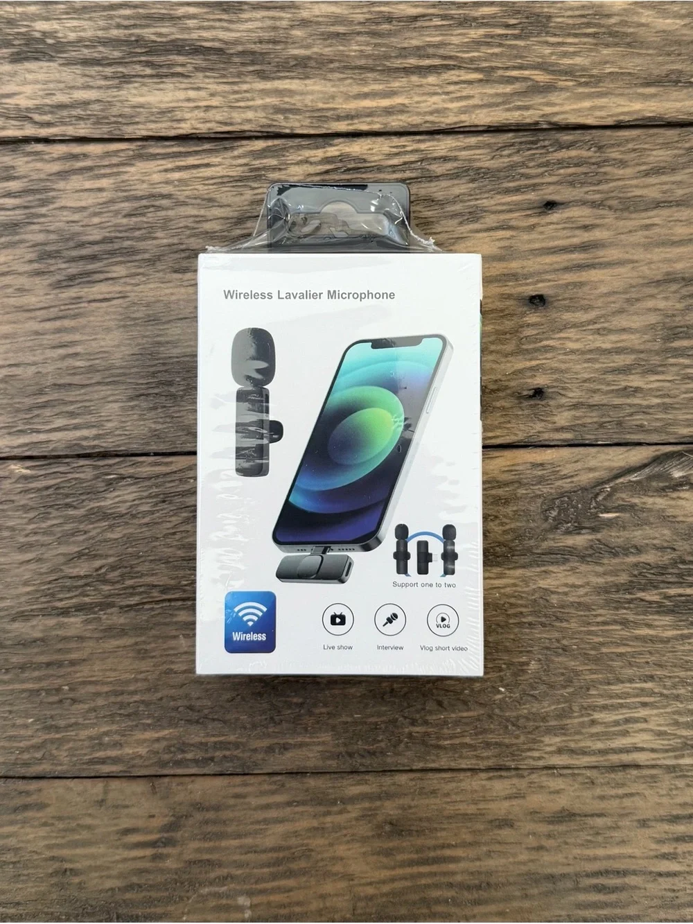 wireless lavalier microphone set New in box
